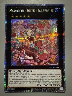YUGIOH MADOLCHE QUEEN TIARAFRAISE ASIA ENGLISH INFO-AE044 25TH FOIL QCSR - Image 1 of 3