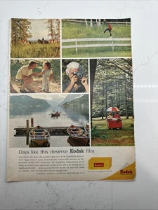 Kodak Film DAYS LIKE THIS Original Print Ad from Magazine Vintage 1964 Camera - Picture 1 of 2