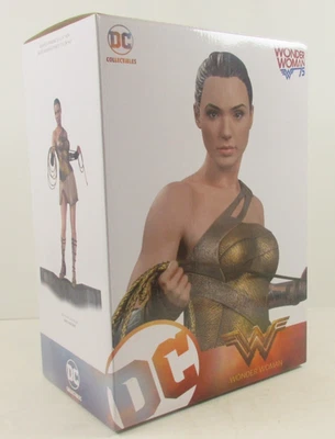 NMIB "神奇女侠" 75 训练套装 限量 DC 收藏品 雕像 Gal Gadot — 第 1/4 张图片
