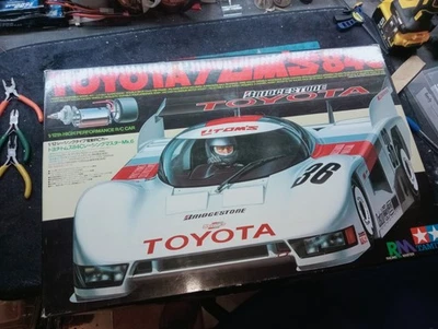 Vintage 1985 Tamiya Toyota Toms 84c RM Mk6 NIB RARE RC - Image 1 of 4