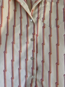Circle K Vintage Button Up 1970s Retro Work Uniform USA Made Size 46 - Picture 1 of 10