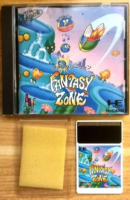 FANTASY ZONE COMPLET NEC PC ENGINE PCE TURBOGRAFX HUCARD NTSC JAPANESE CIB OVP - Image 1 of 4