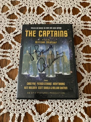 2011 Signed DVD The Captains a Film by William Shatner - Image 1 of 4