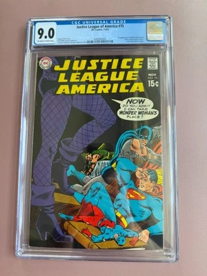 Justice League of America #75 (DC 1969) CGC 9.0 - Image 1 of 2