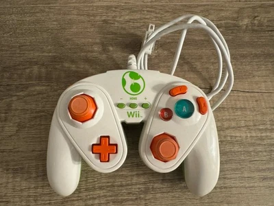 PDP Yoshi Fight Pad Controller for Nintendo Wii/Wii U – Tested – GameCube Style - Image 1 of 4