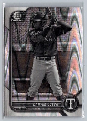 2022 Bowman Chrome #BDC-148 Danyer Cueva Sepia Wave - Image 1 of 2