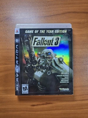 Fallout 3 Game of the Year Edition mit Schutzhülle (PlayStation PS3) CIB komplett - Bild 1 von 4