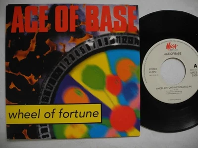 ACE OF BASE Wheel Of Fortune / clubmix 45 7" single 1992 Holland EX - Image 1 of 2