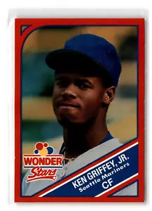 1990 Wonder Bread Stars #18 Ken Griffey Jr. Seattle Mariners 202337 - Picture 1 of 2