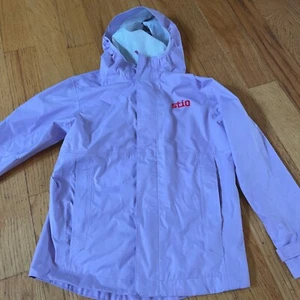 Stio Kids Purple Rain Jacket Size 8 - Picture 1 of 3