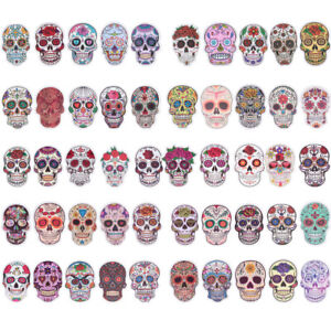 Laptop Stickers 150pcs Skull Decals for Luggage Bike Skateboard