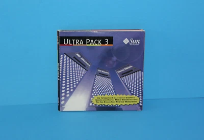Sun Microsystems Ultra Pack 3D Graphics 2D Imaging & Digital Media Software - Image 1 of 4
