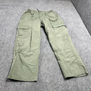 Propper Green Men's Cargo Pant Pocket Cotton Straight Leg Button Fly Size 32/30 - Picture 1 of 15