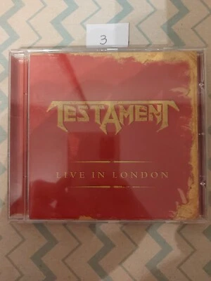 TESTAMENT - CD - LIVE IN LONDON - Bild 1 von 3