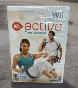 Wii Active More Workouts E Everyone 2009 EA Sports Fitness New Sealed - Picture 1 of 2
