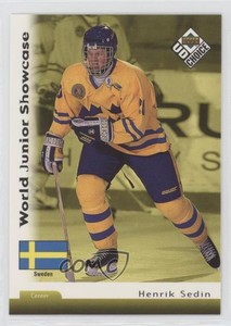 1998-99 Upper Deck UD Choice Swedish Henrik Sedin #220 HOF