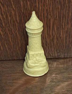 Vintage E.S. Pieza de Ajedrez de Repuesto Renacimiento Lowe Anri - Castillo Torre Blanca Foto 1 de 3