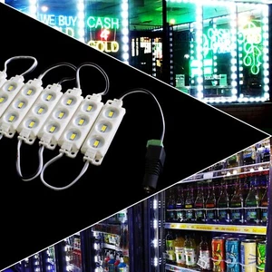 LEDUPDATES 100ft White STOREFRONT window LED LIGHT 5630 UL 250w Power supply - Picture 1 of 12