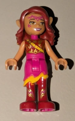 LEGO Elves Azari Firedancer Minifigure Minifig Figure elf048 Elf Set # 41196 HTF - Image 1 of 3
