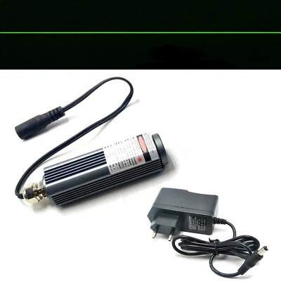 JOLOOYO 532nm 10mW Green Line Laser Module Locator with 5V Adapter