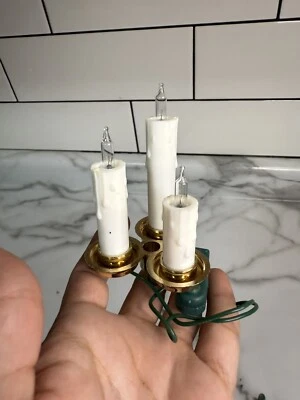 VTG Kurt Adler Drip-N Candle Clip-On Bulb Tree Light Ornament - Image 1 of 4