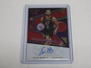 EVAN MOBLEY 2021-22 PANINI RECON ROOKIE AUTO CLEVELAND CAVALIERS RC AUTO 42/75 - Picture 1 of 2