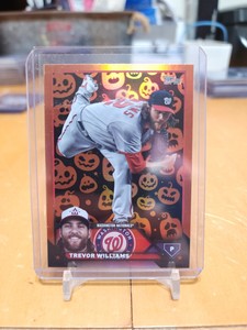 2023 Topps Update Trevor Williams Jack O Lantern Sp