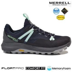LADIES MERRELL HIKING BOOTS WATERPROOF GORETEX ANKLE WALKING TRAIL TREK TRAINERS - Picture 1 of 25