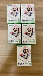 NEW 100 Prints Fujifilm instax instant film For mini 8,9,11,12 Camera - Picture 1 of 1