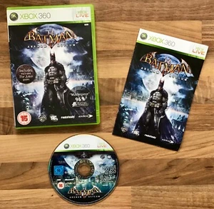 BATMAN : ARKHAM ASYLUM - X-BOX 360 GAME INC INSTRUCTIONS / INSERTS WB GAMES PAL - Picture 1 of 6