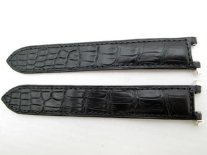 Cartier Pasha 32 Damen Kroko Alligator Armband BRANDNEU 18k Weißgold Akzente - Bild 1 von 4