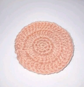 Dolls House Round Rug Handmade Accessory Miniature 1:12th Scale - Picture 1 of 4