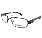 Columbia Eyeglasses Frames JENKINS MT C01 Black Rectangular Full Rim 55-16-135