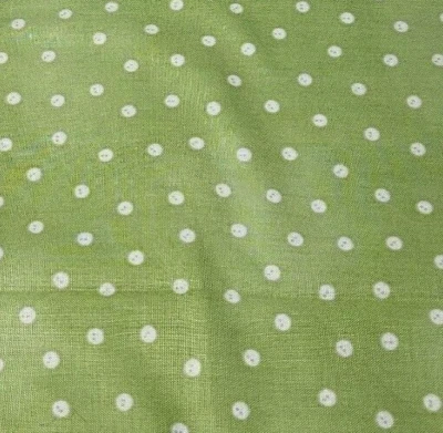 Green Button Tidings of Great Joy J. Wecker 1/2 Yard Quilting Treasures Fabric - Image 1 of 4