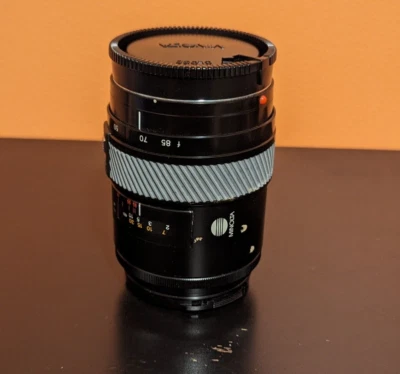 Minolta Maxxum AF 28-85mm f/3.5~4.5 Zoom Autofocus Lens Untested - Image 1 of 4