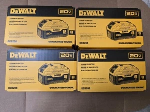 4 Brand New Dewalt DCB208 Batteries 8AH. NEW!!! - Picture 1 of 1