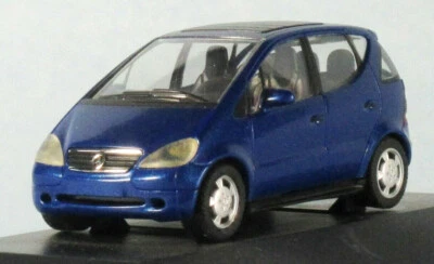 Busch Mercedes-Benz Clase A A140 Promo (Azul) Modelo Plástico Escala 1/87 HO ¡RARO! Foto 1 de 4