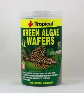 Green Algae Wafers Tropical 1000ml Futter für algenfressende Fische 20,99€/L - Bild 1 von 1