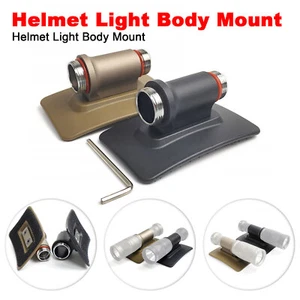 Tactical Helmet Light Body & Fast Attach Mount For M300 M600 Flashlight Airsoft - Picture 1 of 15