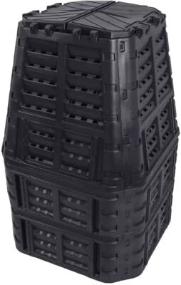 Komposter Schnellkomposter Gartenkomposter mit Belüftungssystem 1000l - Bild 1 von 4