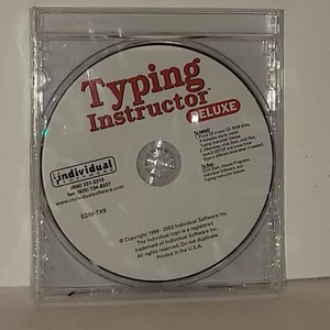 TYPING INSTRUCTOR DELUXE Software CD 2003 - Picture 1 of 1
