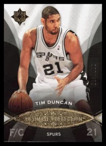 2008-09 Upper Deck Ultimate Collection Tim Duncan 288/499 San Antonio Spurs #21 - Imagen 1 de 2