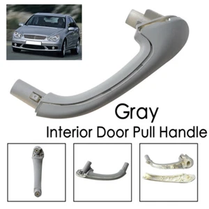Front Left Interior Door Pull Handle Side Gray For Mercedes W203 C230 C240 C280 - Picture 1 of 7
