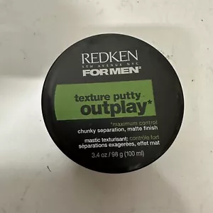 Redken For Men Texture Putty Outplay Maximum Control 3.4 OZ HTF - Picture 1 of 2