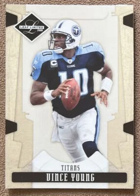 2008 Leaf Limited Vince Young Tennessee Titans #95 NFL Football Card - Image 1 of 2