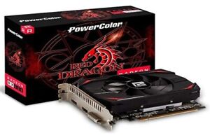 Tarjeta de gráficos Powercolor Radeon RX 550 4 GB RED DRAGON