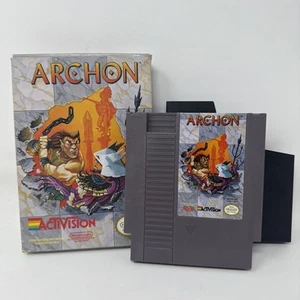 Archon NES Nintendo solo scatola e cartuccia gioco - no manuale non completo / CIB - Foto 1 di 18