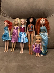 Lotto Bambole Disney Principesse Gioco - Foto 1 di 10