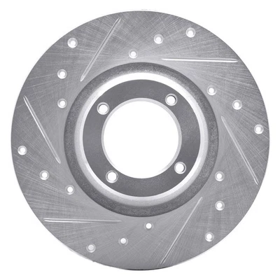 For Triumph TR7 75-80 Brake Rotor DFC Premium Drilled & Slotted Front Driver - Изображение 1 из 4