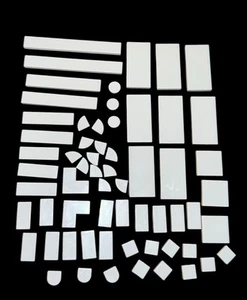 LEGO - 62 Azulejos Surtidos - Gris Claro - 1x1 1x2 1x4 1x6 2x2 2x4 Lote Acabado - Imagen 1 de 4